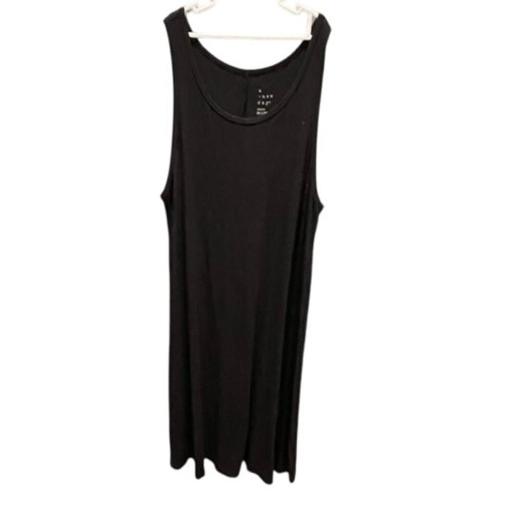 A New Day Target black Tonk Style Long T-shirt Dress Medium